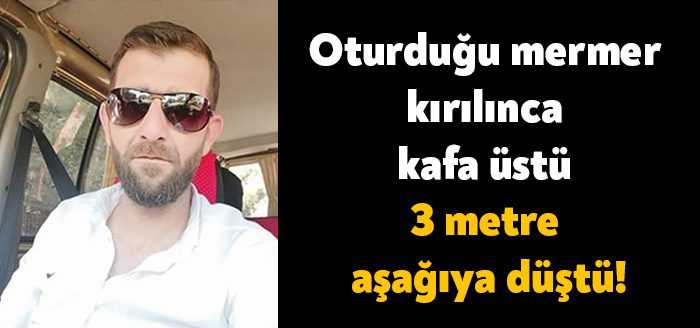 Kocaeli'nin Çayırova ilçesindeki bir binada tadilat işinde çalışan Ender Kuyu,