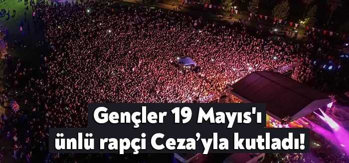 Kocaeli'de 19 Mayıs Gençlik ve Spor Bayramı kapsamında sahne alan