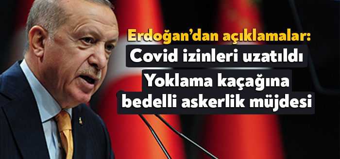 Kabine toplantısı sonrası açıklama yapan Cumhurbaşkanı Recep Tayyip Erdoğan, "31