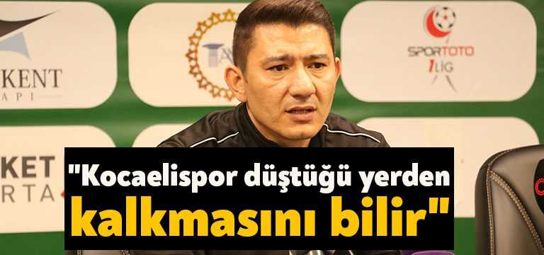 Spor Toto 1. Lig’de alt lige düşmesi kesinleşen Kocaelispor’un Adanaspor