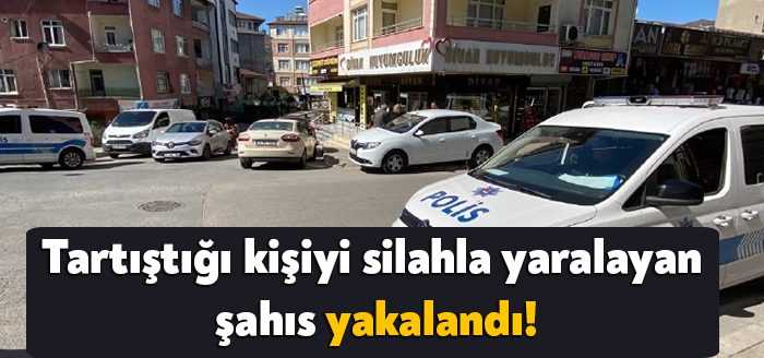 Kocaeli’nin Gebze ilçesinde cadde üzerinde tartıştığı şahsı silahla yaralayan şahıs,