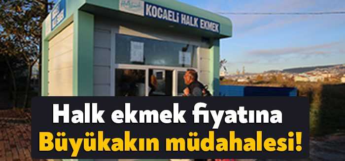 Kocaeli’de halk ekmeğe gelen gizli zam gelmişti. Halk ekmeğin gramajı