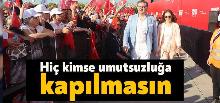 CHP lideri Kemal Kılıçdaroğlu’nun Milletin Sesi’ni Maltepe’den duyurduğu mitinge CHP