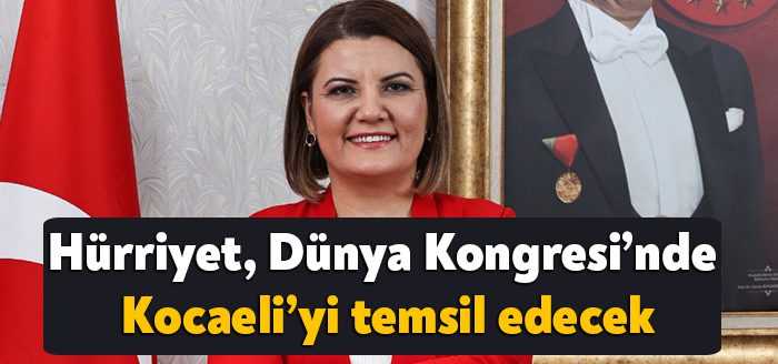İzmit Belediye Başkanı Fatma Kaplan Hürriyet, 11-13 Mayıs’ta İsveç’te gerçekleştirilecek
