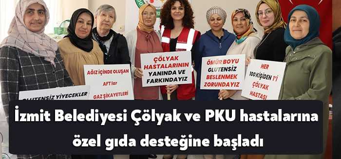 İzmit Belediyesi, 9 Mayıs Dünya Çölyak Günü’nde özel beslenmeye ihtiyaç