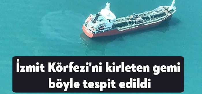 İzmit Körfezi'nde deniz uçağıyla yapılan rutin denetim sırasında, Yalova açıklarında