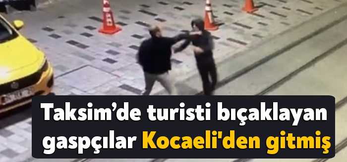 Taksim İstiklal Caddesi üzerinde yürüyen 32 yaşındaki İngiliz turist, 4