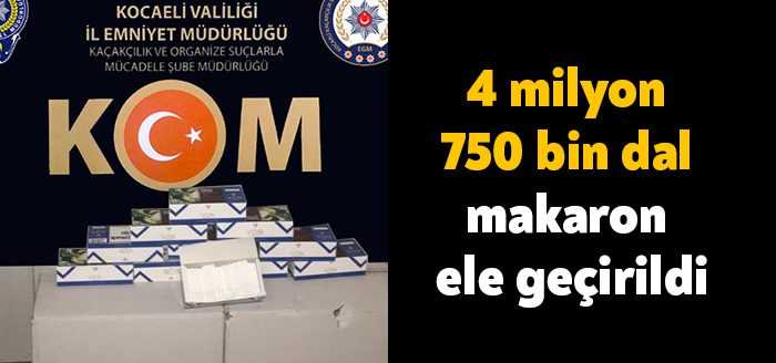 Kocaeli ve İstanbul’da polis ekiplerince belirlenen adreslerde yapılan operasyonlarda 4