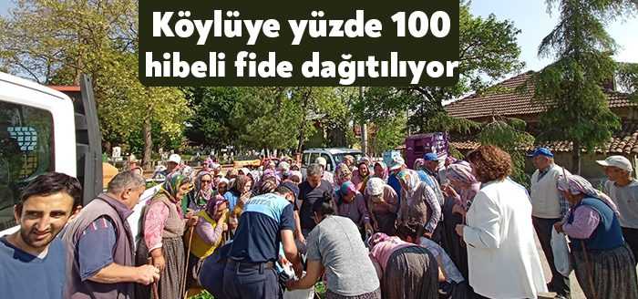 Tarımsal kalkınmayı desteklemek ve çiftçiye umut olmak amacıyla bir hibe