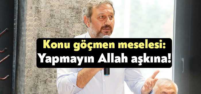 AK Parti Kocaeli Milletvekili Mehmet Akif Yılmaz, ülkemizdeki ciddi mülteci