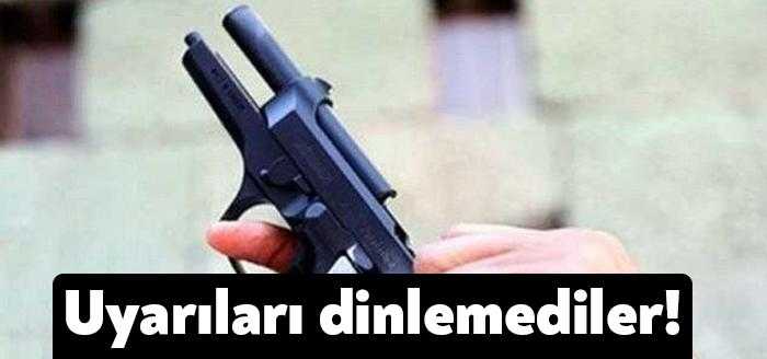 Kocaeli’de yine bazı kişiler Ramazan Bayramı’nı tabanca ve tüfekle ateş