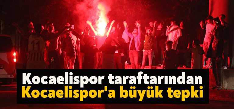 Spor Toto 1. Lig’den TFF 2. Lig’e düşen Kocaelispor’da taraftarlar