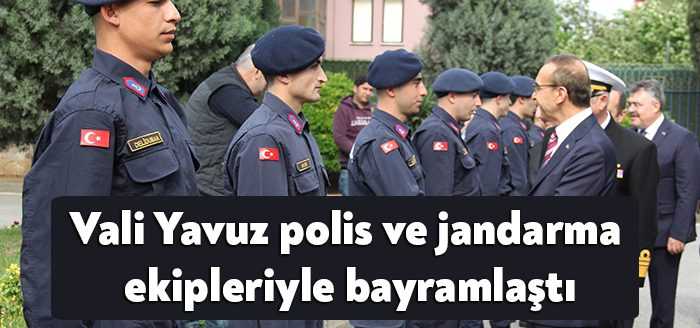Kocaeli Valisi Seddar Yavuz, bayramın ilk günü görevi başındaki olan