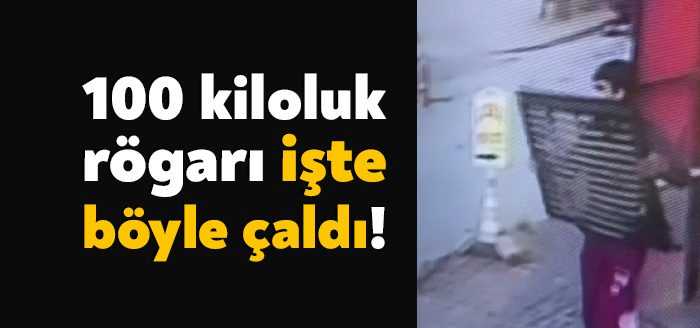 Kocaeli’de oto yıkamacının önündeki su kanalının 100 kilo ağırlığındaki mazgalı