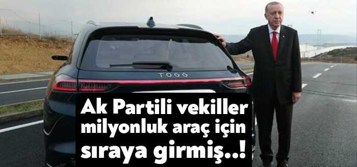 TOGG'un satışa çıkacağı 2023 yılı için birçok Ak Parti milletvekilinin