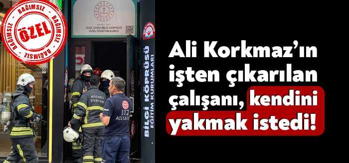 Kocaeli Kent Konseyi Başkanı Ali Korkmaz'a ait olan Özel Çarşı