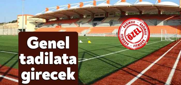 İzmit Belediyesi, Cephanelik Spor Kompleksi’nde genel tadilat yapılacak. Bu işler