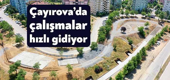 Kocaeli Büyükşehir Belediyesi, Çayırova Cumhuriyet Mahallesi’nde 31 bin 400 metrekare