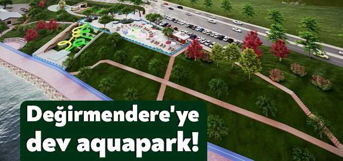 Kocaeli Büyükşehir Belediyesi, Değirmendere-Halıdere arasında bulunan alana aquapark ve su