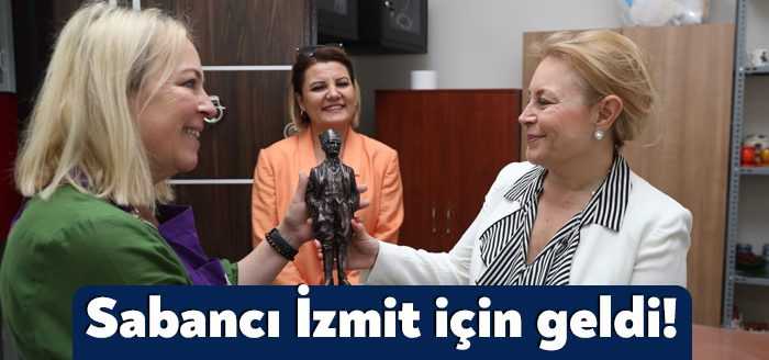 İzmit Belediye Başkanı Av. Fatma Kaplan Hürriyet, iş dünyasının tanınmış