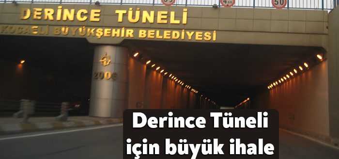 Büyükşehir, Derince Tüneli’nde yapacağı çalışmalar için ihale gerçekleştirdi. İhale kapsamında