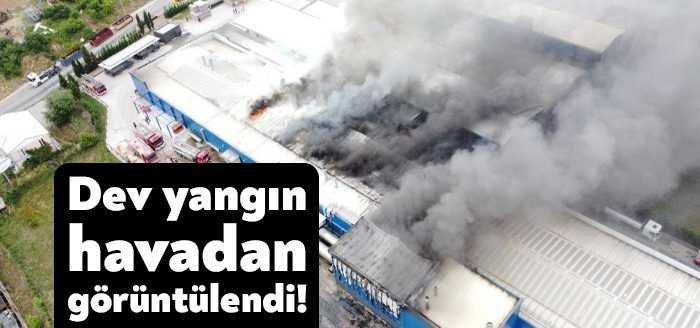 Kocaeli’nin Gebze ilçesinde bulunan Atabay Kimya fabrikasında sabah saatlerinde çıkan