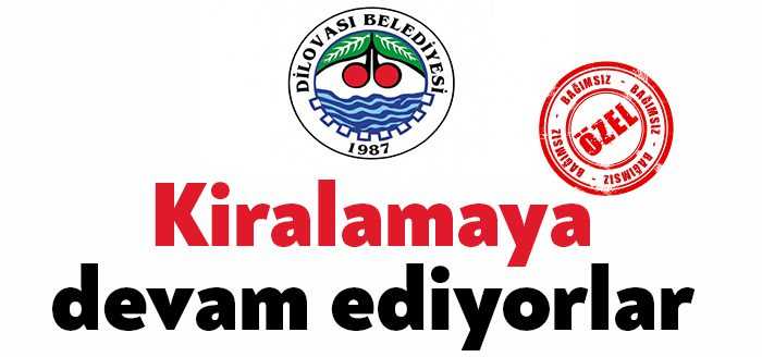 Dilovası Belediyesi de araç kiralamaya devam eden belediyeler arasında. Belediye