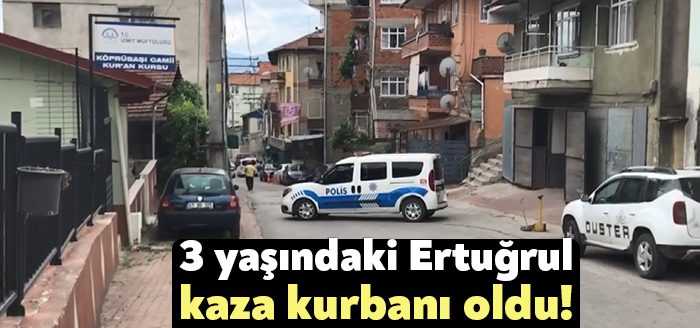 Kocaeli'de otomobilin çarptığı 3 yaşındaki çocuk, kaldırıldığı hastanede hayatını kaybetti.