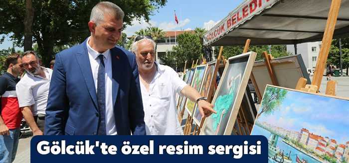 Gölcük Belediyesi’nin katkılarıyla, Ressam Süleyman Azıtepe ve Hatun Kır’ın birbirinden