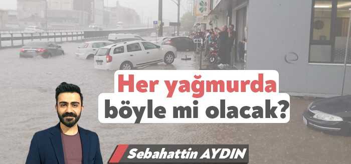 Kocaeli’de bugün öğleden sonra başlayan ve etkisini sürdüren yağmur yine