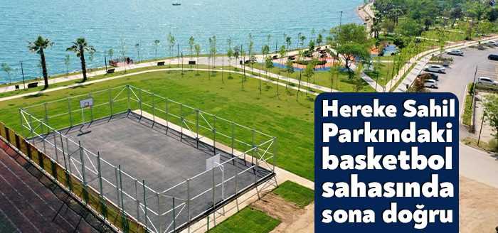 Kocaeli Büyükşehir Belediyesi kentin geneline spor alanları kazandırmaya devam ediyor.