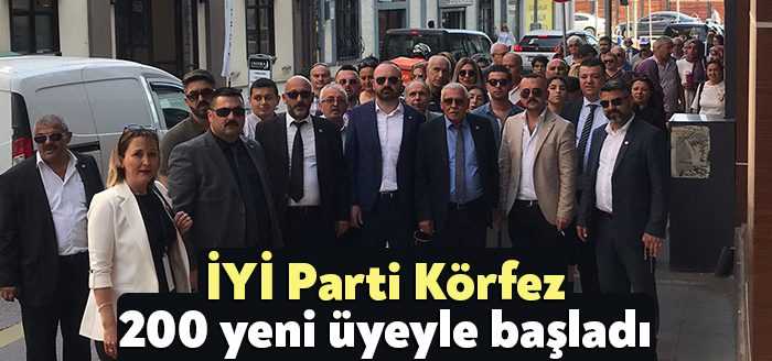Mehmet Candemir’in İYİ Parti Körfez İlçe Başkanı olmasının ardından, teşkilat