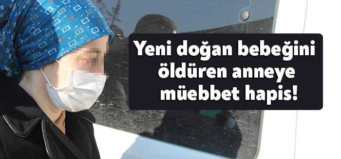 Kocaeli’nin İzmit ilçesinde yeni doğan bebeğini 9 yerinden bıçaklayarak öldüren