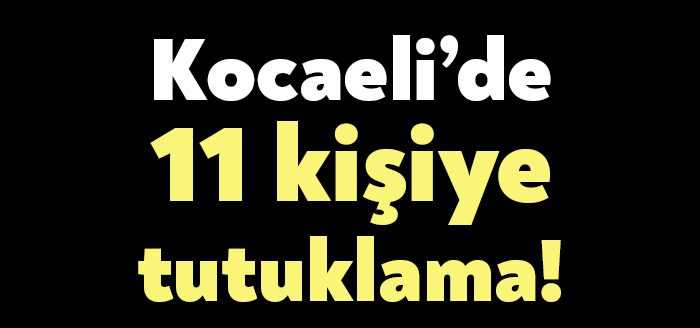 İzmit ve Gebze’de düzenlenen 4 ayrı uyuşturucu operasyonunda gözaltına alınan