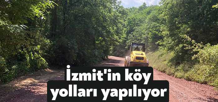 Kocaeli Büyükşehir Belediyesi tarafından İzmit’in kırsal mahallelerinde yapılan bakım, onarım