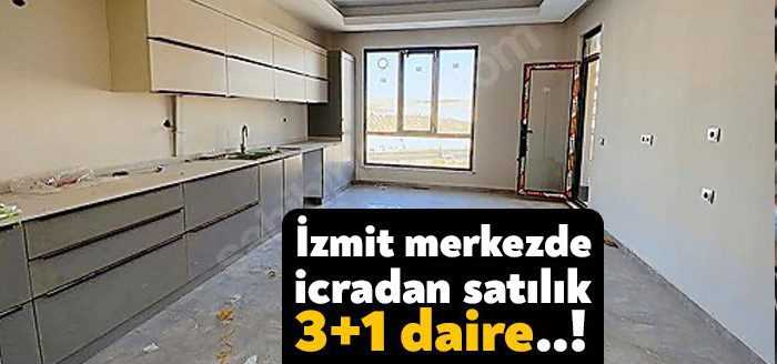Kocaeli’nin İzmit ilçesinde Yenimahalle’de yer alan 3+1 daire Kocaeli İcra