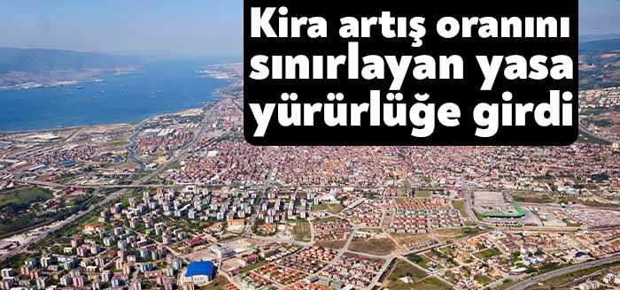 Konut kira artışlarını yüzde 25 ile sınırlayan yasa, Resmi Gazete'de