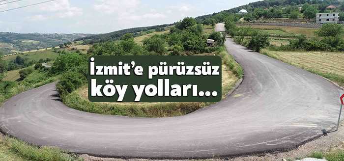 Kocaeli Büyükşehir Belediyesi Fen İşleri Daire Başkanlığı, İzmit’in kırsal mahallelerinde