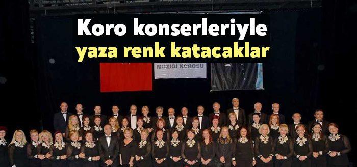 Kocaeli Büyükşehir Belediye Konservatuvarı bünyesinde faaliyet gösteren korolar yıl sonu