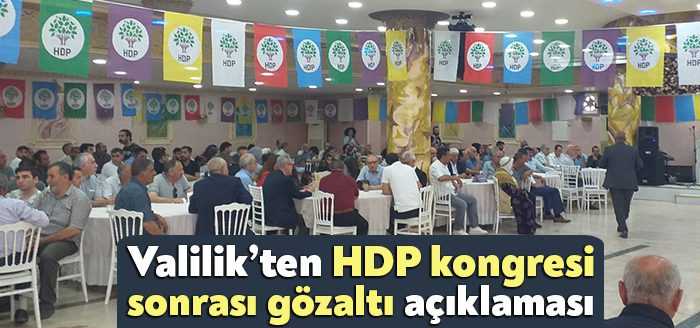 HDP Kocaeli İl Başkanlığı Kongresi’nde sözde kürdistan şehitleri için saygı