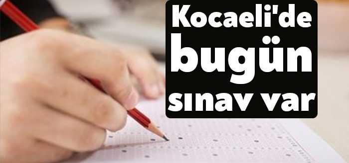 Liselere Geçiş Sistemi (LGS) sınavı bugün yapılıyor. Kocaeli'de 354 binada,