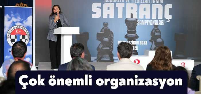 Kocaeli Büyükşehir Belediyemizin Türkiye Satranç Federasyonu ile düzenlediği 2022 Türkiye