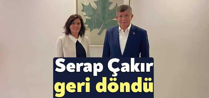 Gelecek Partisi Kocaeli İl Başkanlığı görevinden istifa eden Serap Çakır,