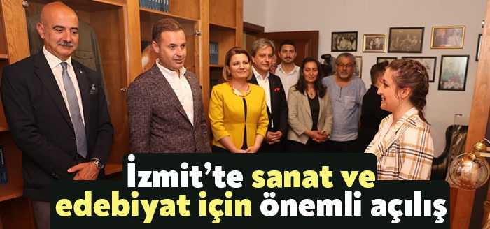 İzmit Belediyesi ve Aydili Sanat Derneği işbirliğiyle şair ve yazar