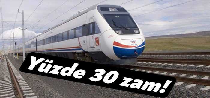 Ulaştırma Bakanlığı tarafından Yüksek Hızlı Tren (YHT) biletlerine yine zam