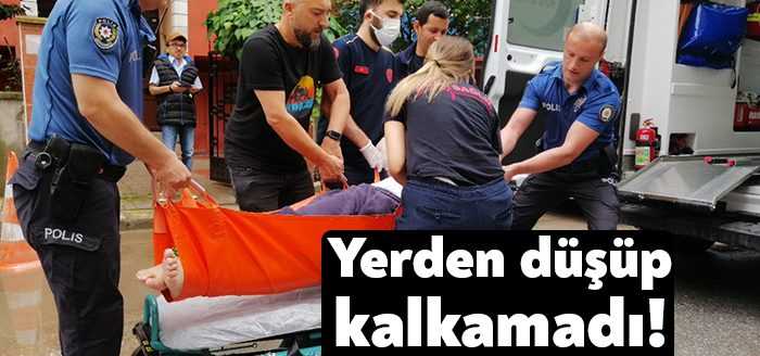 Kocaeli'de yatağından düşerek yerinden kalkamayan 77 yaşındaki vatandaş, itfaiye ve