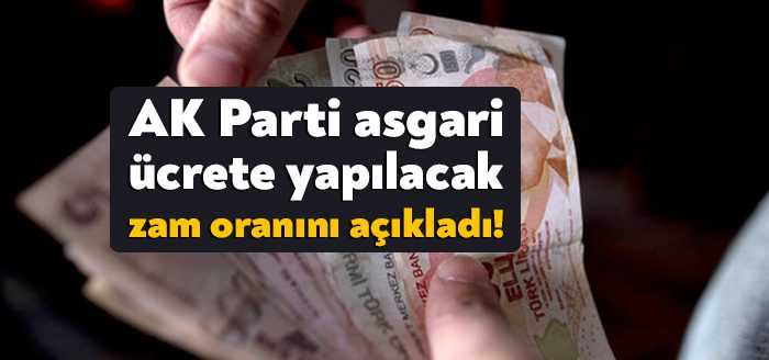 AK Parti Genel Başkanvekili ve İstanbul Milletvekili Numan Kurtulmuş, asgari