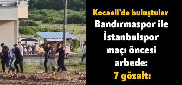 Kocaeli'de oynanan Spor Toto 1. Lig Play Off final maçı
