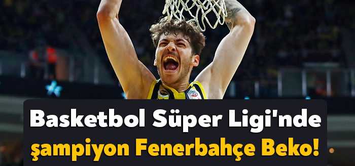 ING Basketbol Süper Ligi play-off final serisinde Fenerbahçe Beko, rakibini