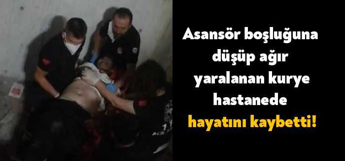 Kocaeli’nin İzmit ilçesinde asansörün bozulması neticesinde mahsur kalan ve kendi